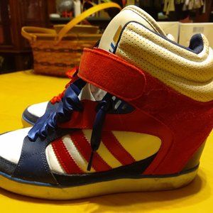 Adidas Wedge Sneakers - 8.5
